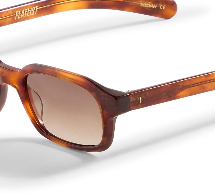Flatlist Hanky Sunglasses Shimmery HornBrown Gradient