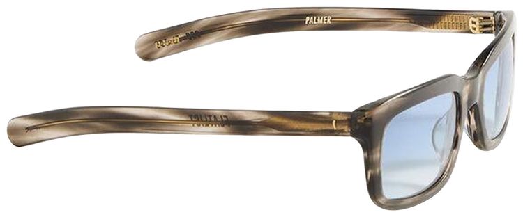 Flatlist Palmer Sunglasses Grey HavanaBlue Gradient