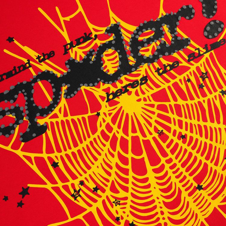 Sp5der Punk V2 Long Sleeve Red