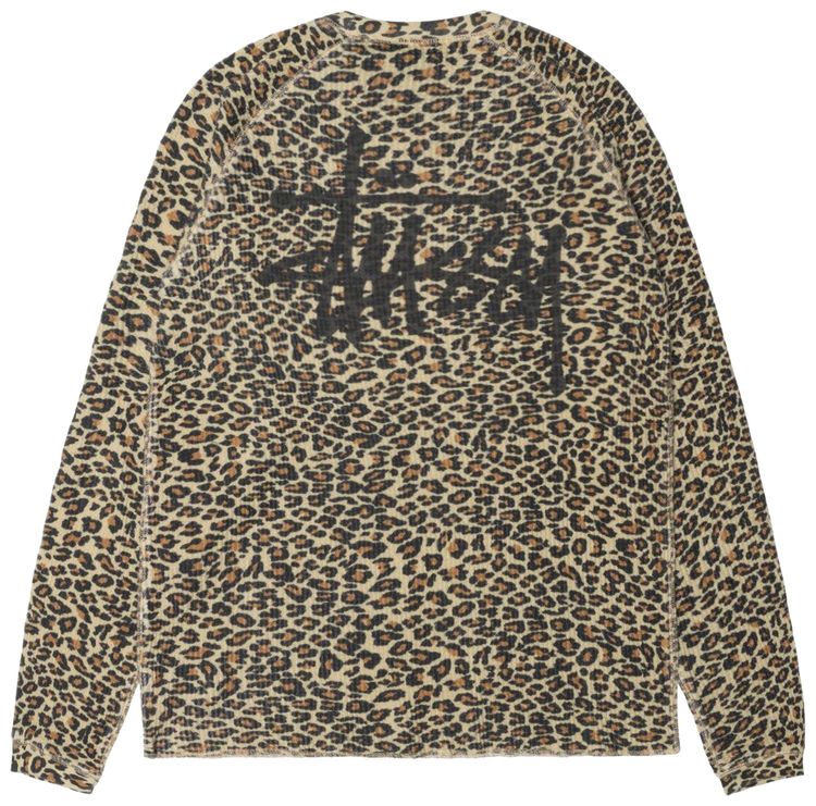 Stussy Basic Thermal Leopard