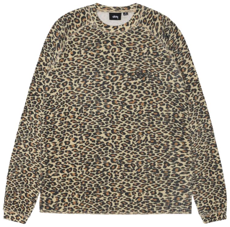 Stussy Basic Thermal Leopard