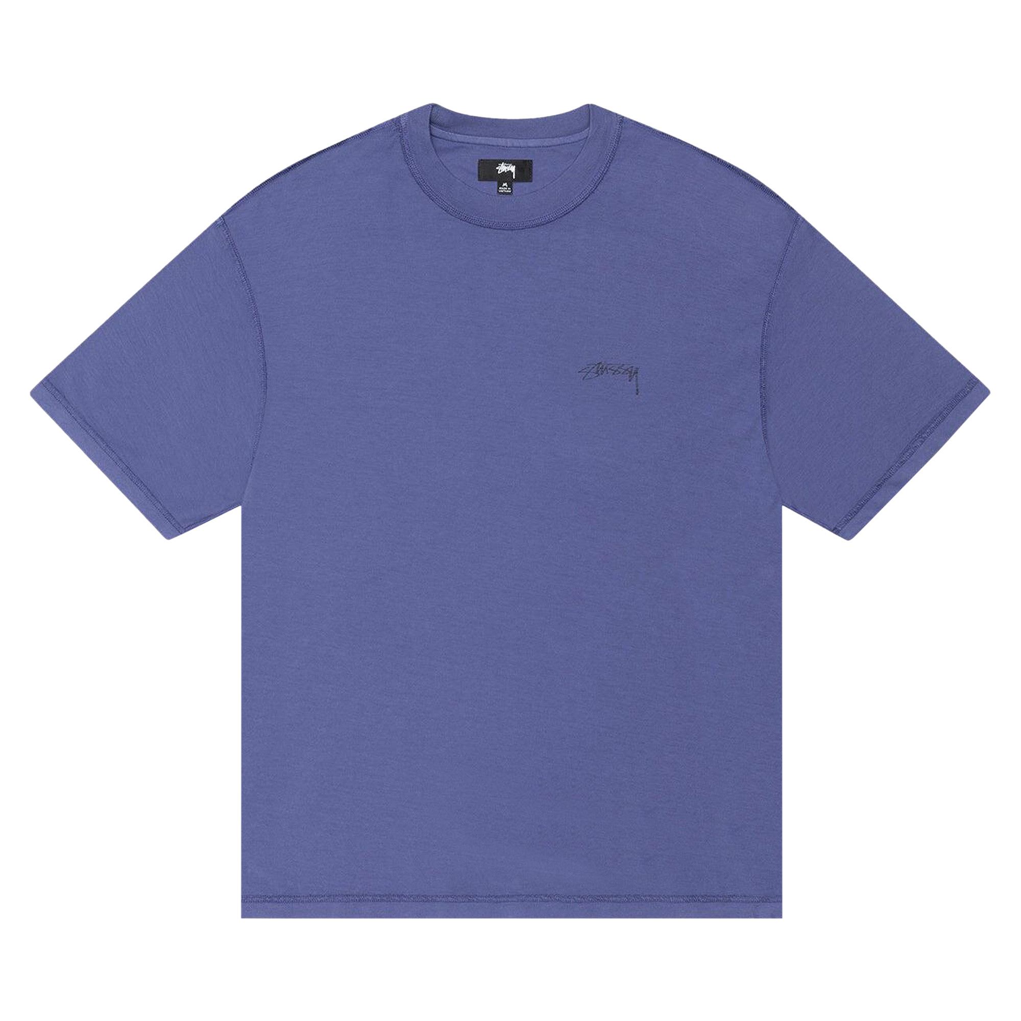 Buy Stussy Lazy Tee 'Vintage Navy' - 1140283 VINT | GOAT