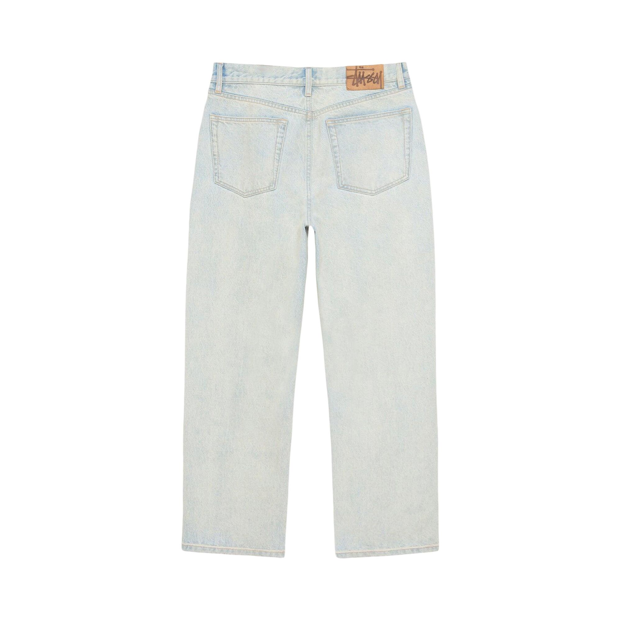 Buy Stussy New Classic Jean Pigment Coated Denim 'Light Wash