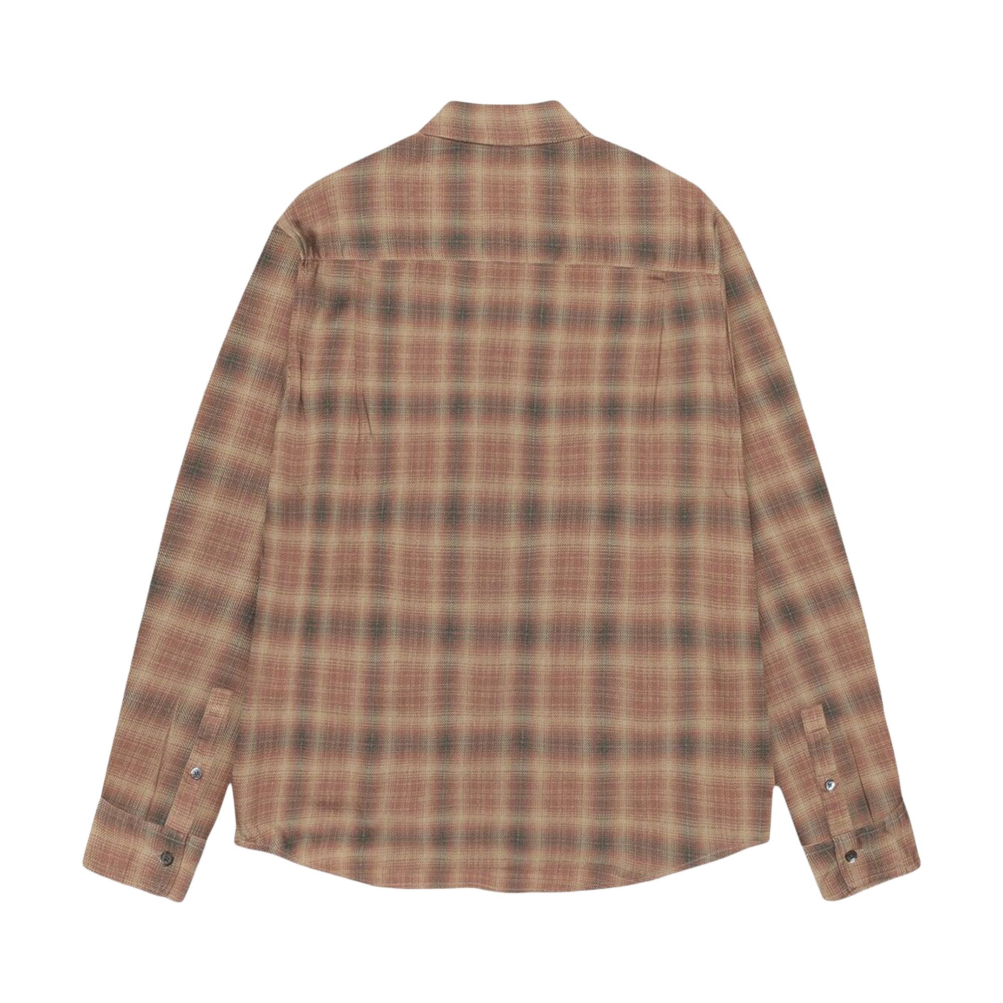 新品 定価 M/Stussy MATTHEW PRINTED SHIRT 即完品 Stussy Matthew Printed Plaid Shirt Blue メンズ - SS24 - JP