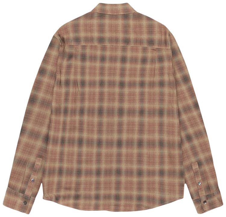 Stussy Matthew Printed Shirt Brick