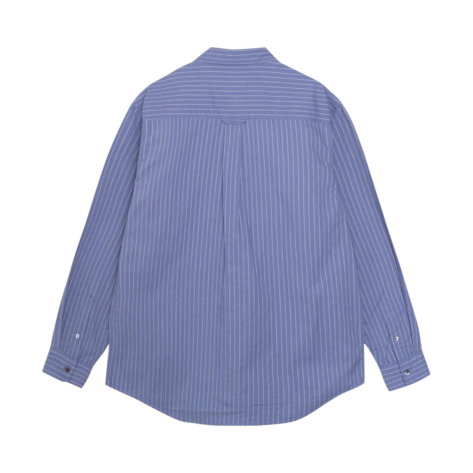 Buy Stussy Oxford Shirt 'Blue Stripe' - 1110364 BLUE | GOAT