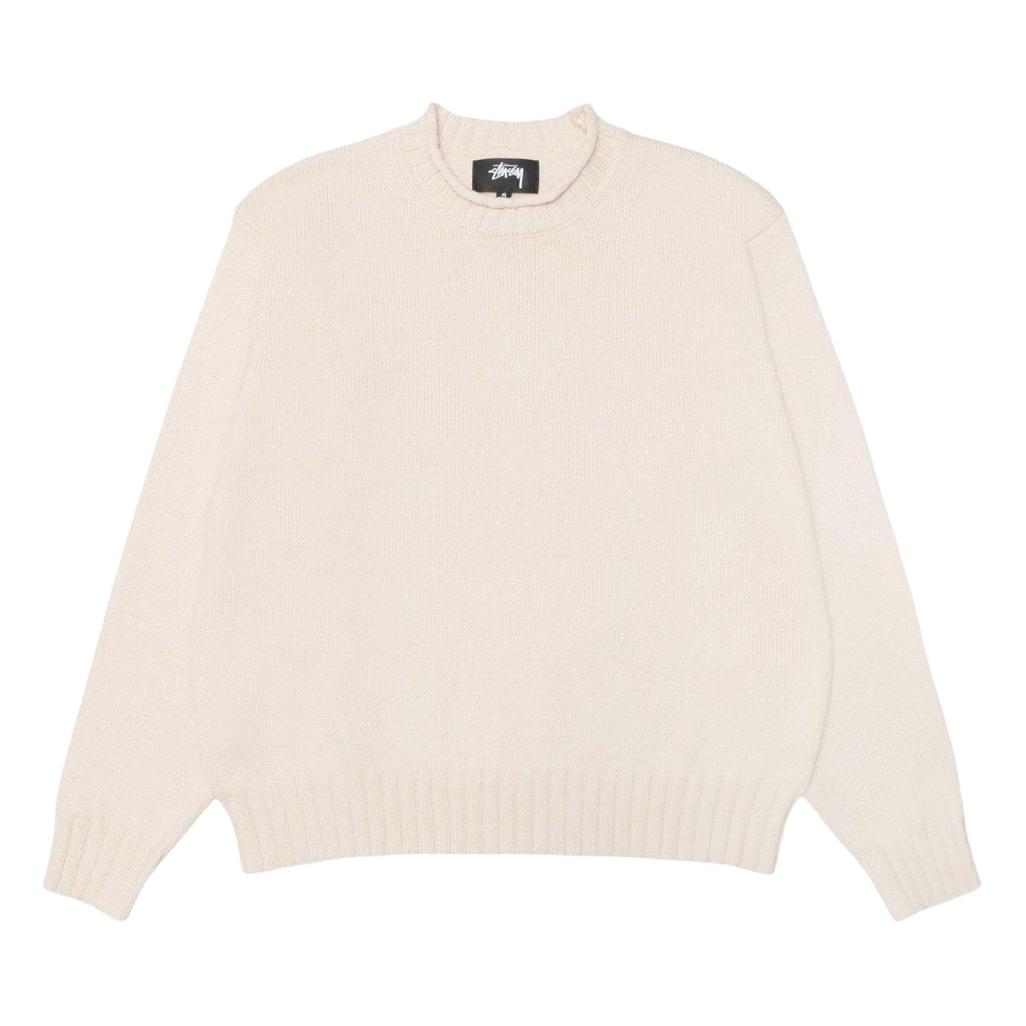 Buy Stussy Surfman Mock Sweater 'Natural' - 117276 NATU | GOAT