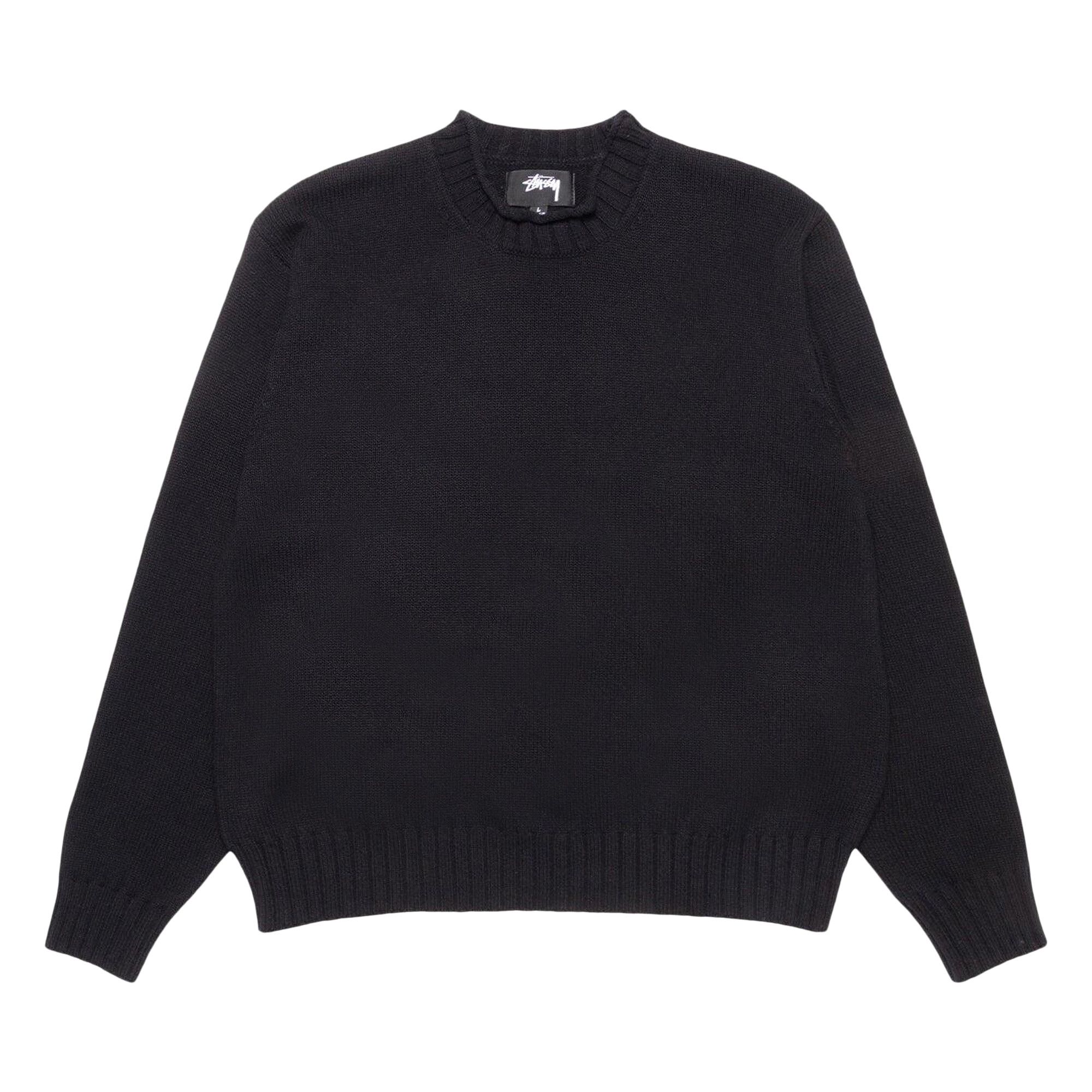 トップス STUSSY SURFMAN MOCK SWEATER m Stussy Surfman Mock Sweater Washed Blue Men's - FW25 - US