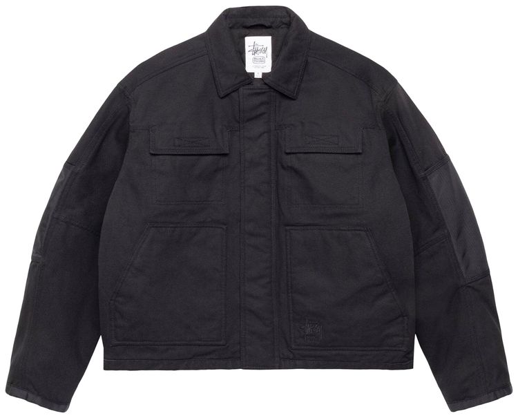 Stussy Utility Work Jacket Black