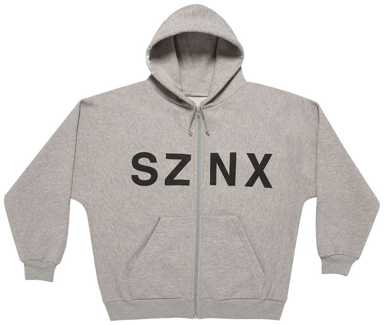 Yeezy HD 10 Hoodie Heather Grey