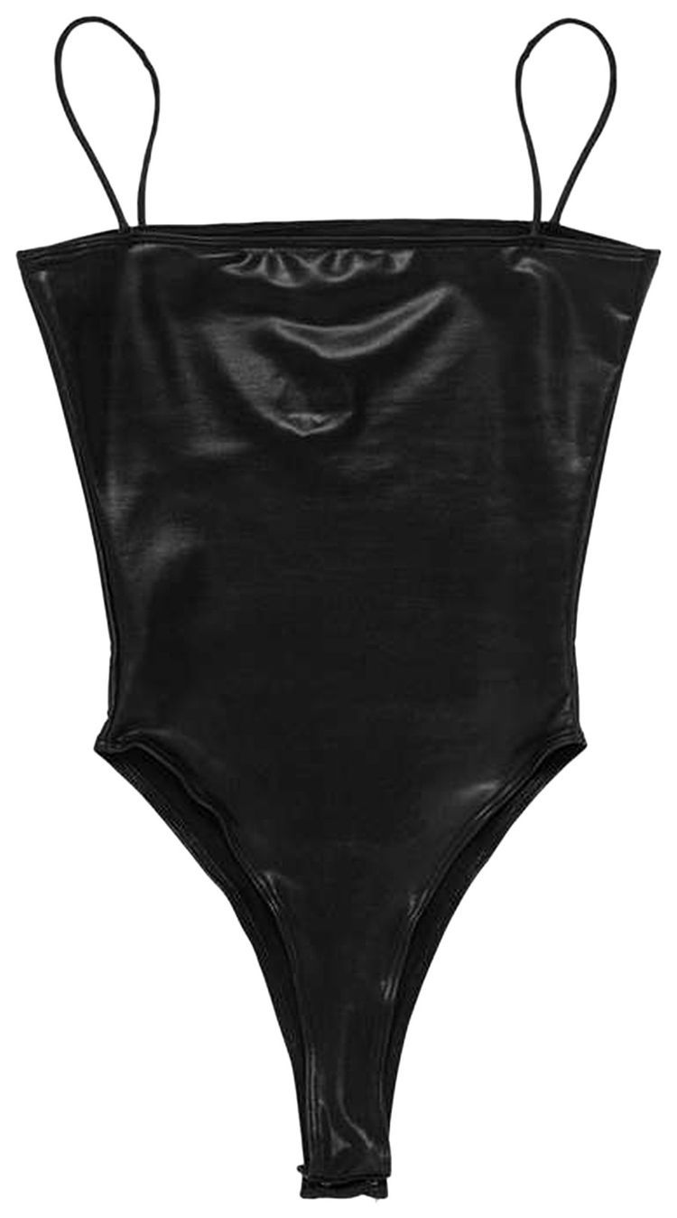 Yeezy Womens BD 03 Body Suit Leather Black