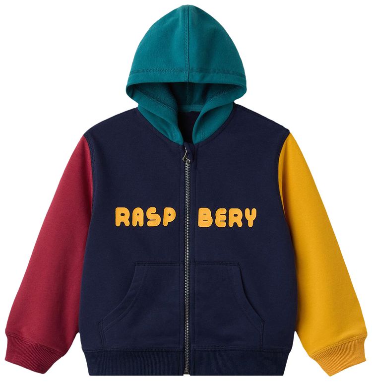 GV Gallery Color Block Zip Up Navy