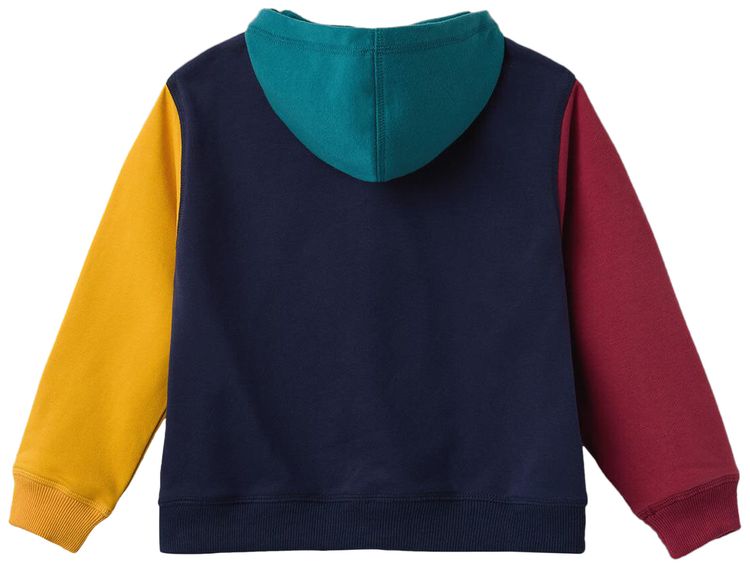 GV Gallery Color Block Zip Up Navy