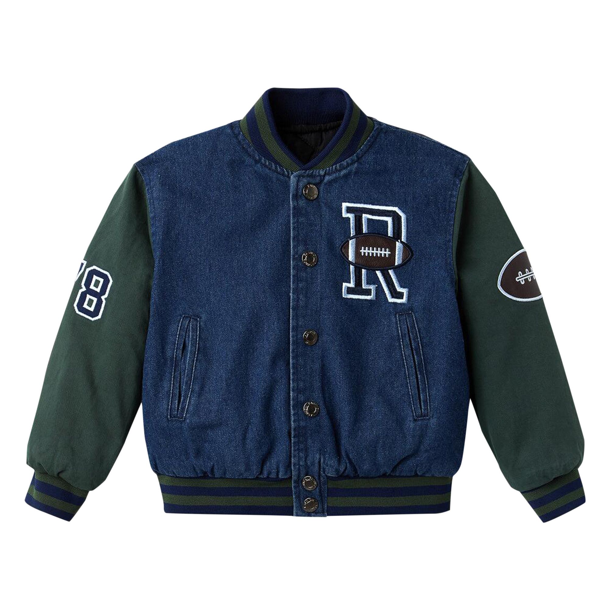 Buy GV Gallery Jr Varsity Jacket 'Denim' - 11850 3FW2506GGJVJD