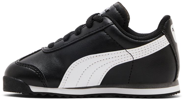 Puma Roma Basic Infant Black White