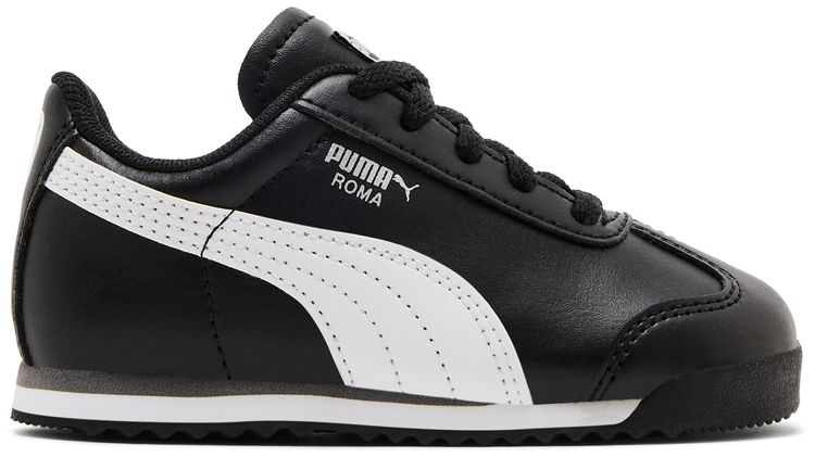 Puma Roma Basic Infant Black White