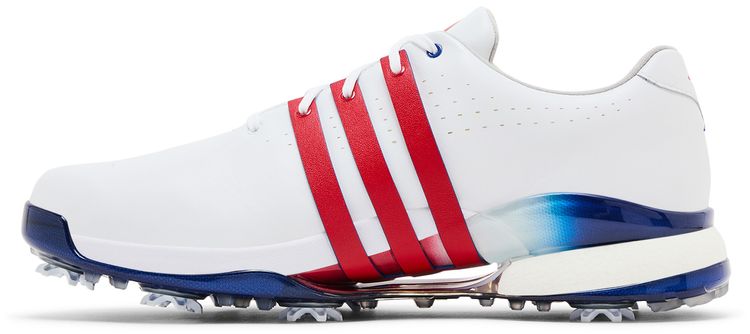Adidas Tour 360 24 Golf White Scarlet Royal