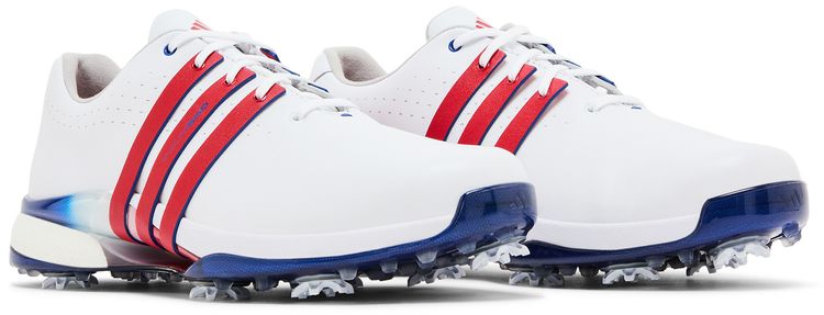 Adidas Tour 360 24 Golf White Scarlet Royal