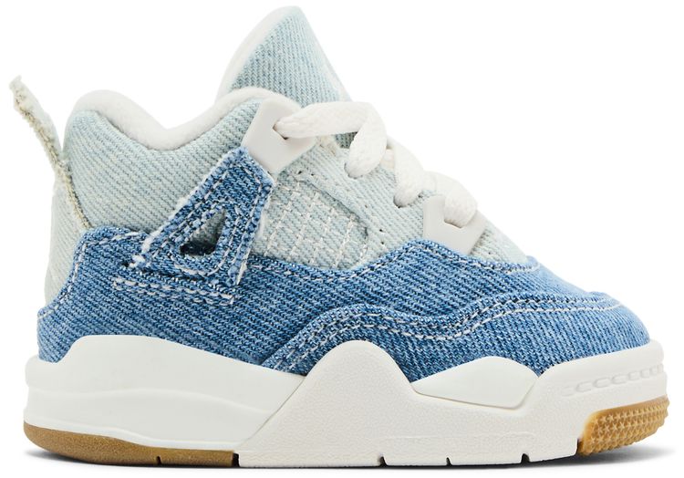 Air Jordan 4 Retro TEX TD Worn Blue Denim