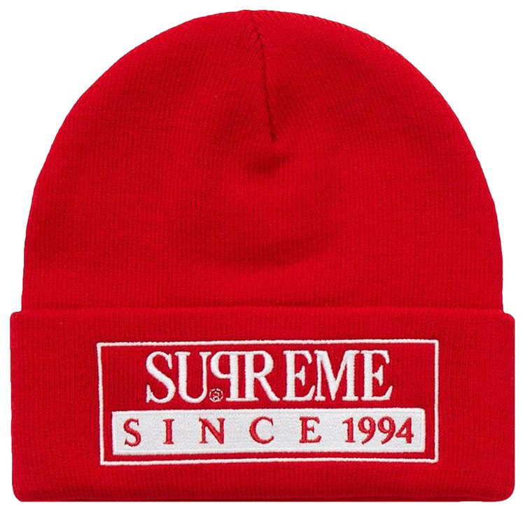 Supreme Reserved Beanie Red