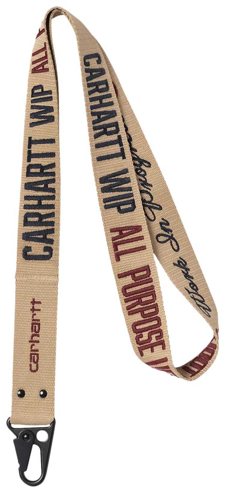 Carhartt WIP Arcan Keychain Dusty Hamilton Brown