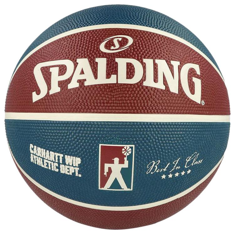Carhartt WIP Spalding Basketball MulberryDusky BlueNatural