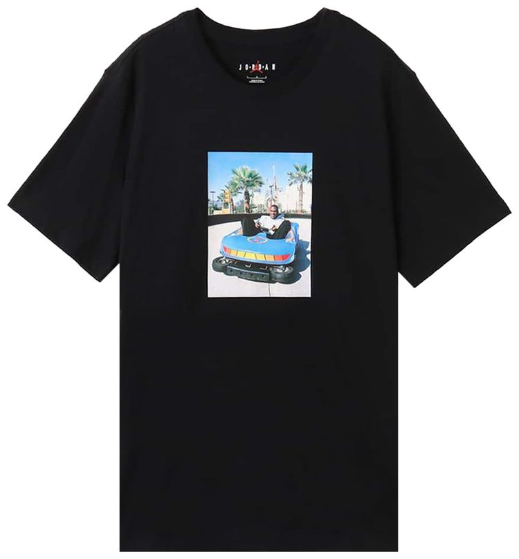 Air Jordan T Shirt BlackWhite
