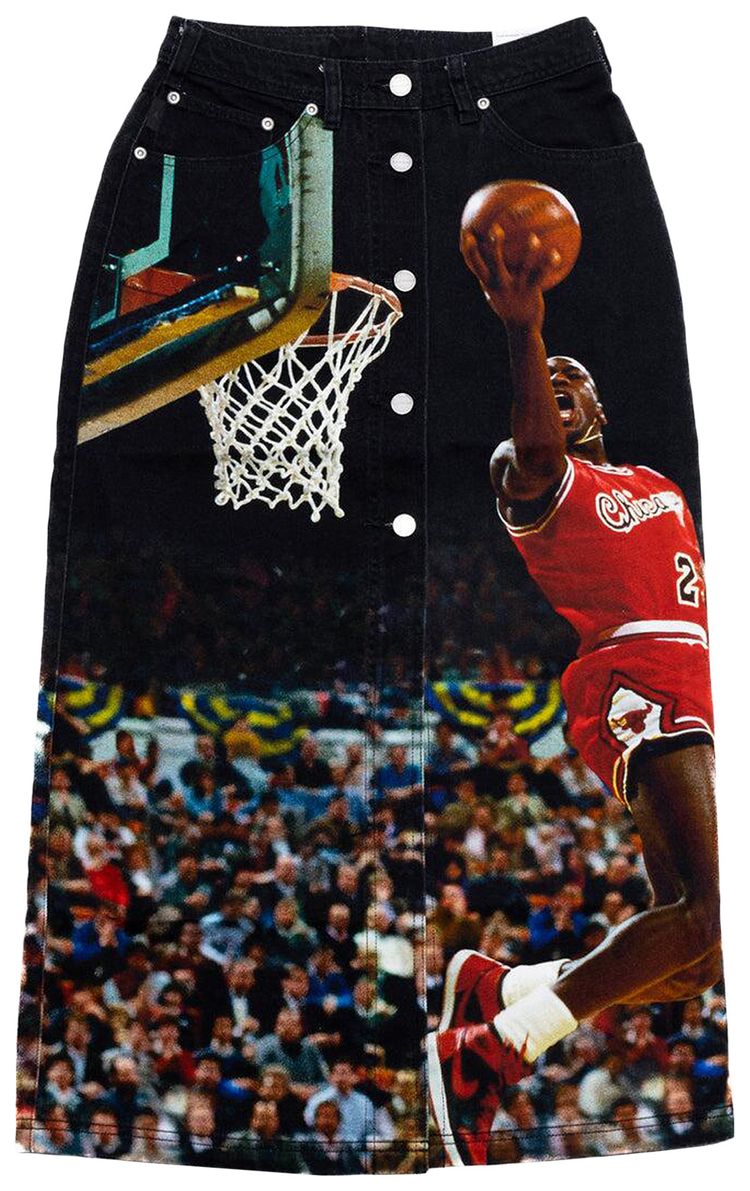 Air Jordan Printed Skirt Black