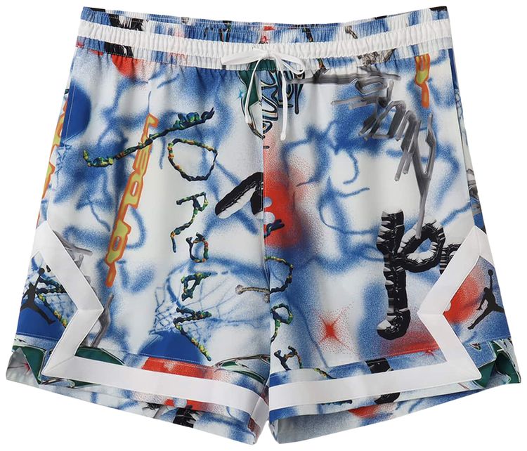 Air Jordan Jordan Sport Dri Fit Diamond Shorts WhiteBlack