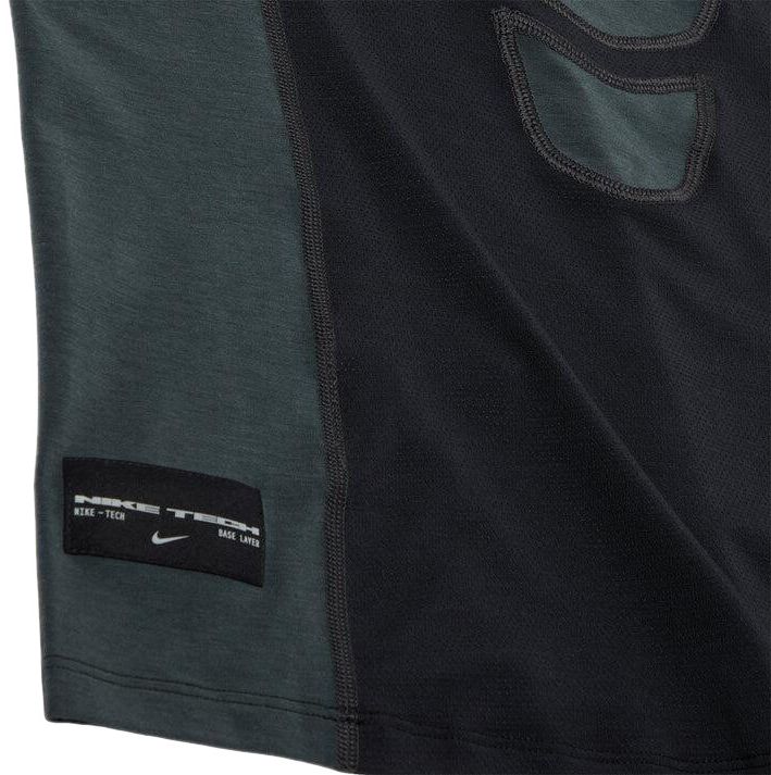 Nike Tech Dri FIT Short Sleeve Base Layer Top BlackAnthracite