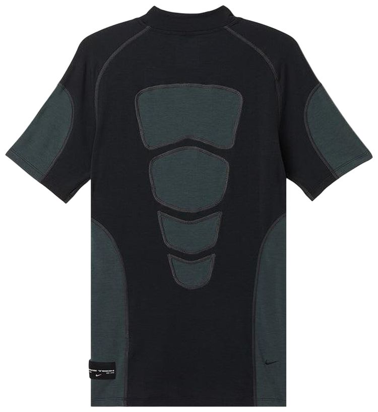 Nike Tech Dri FIT Short Sleeve Base Layer Top BlackAnthracite