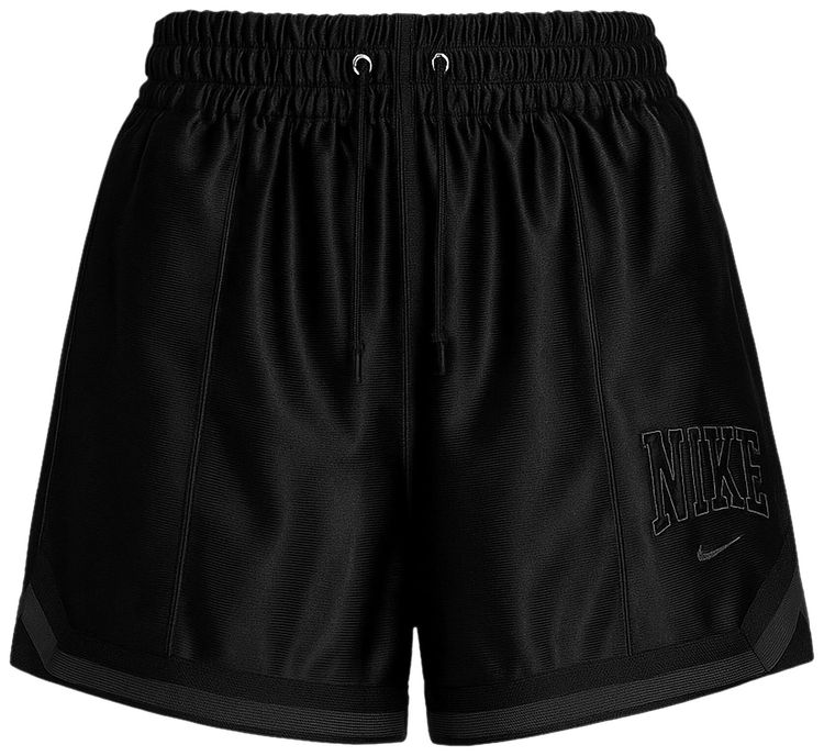 Nike Sportswear Loose Mid Rise Graphic Shorts BlackAnthraciteAntracite