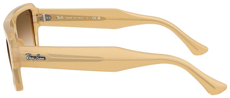 Ray Ban Lukas Bio Based Sunglasses Transparent BeigeClear Gradient Brown