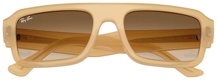 Ray Ban Lukas Bio Based Sunglasses Transparent BeigeClear Gradient Brown