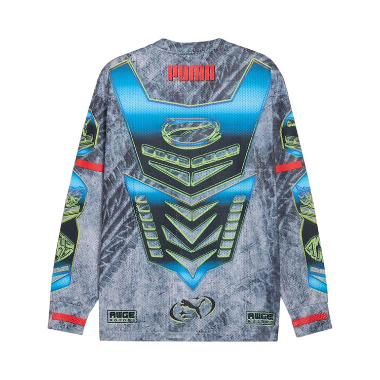 Puma x AAP ROCKY Moto Armor Long Sleeve Tee White