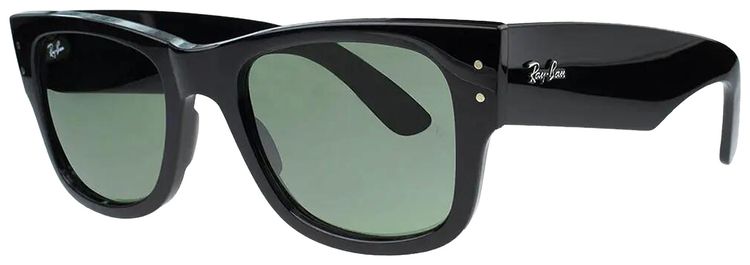 Ray Ban Mega Wayfarer Sunglasses BlackGreen