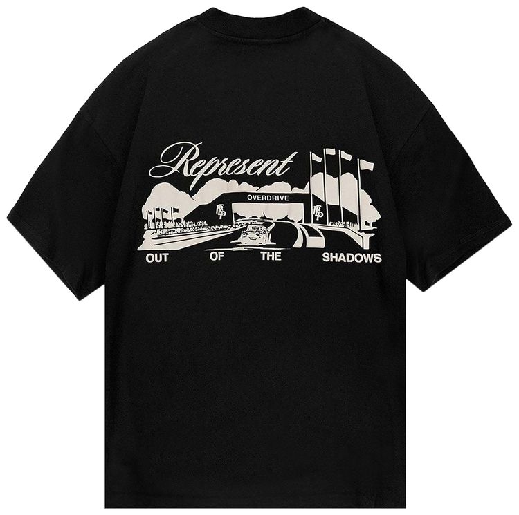 Represent Clo Raceway T Shirt Jet Black