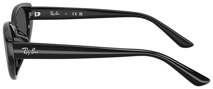 Ray Ban Bio Based Sunglasses BlackDark Grey