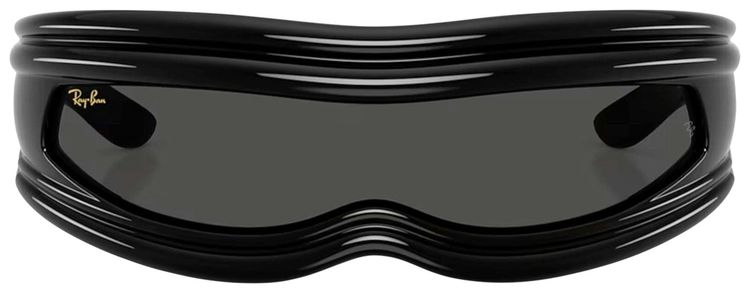 Ray Ban x AAP ROCKY Ultra Wrap 001 Sunglasses BlackUltra Black