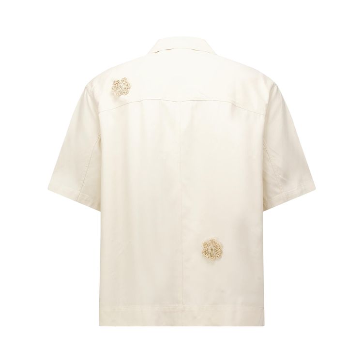 Song for the Mute Daisy Short Sleeve Box Shirt White