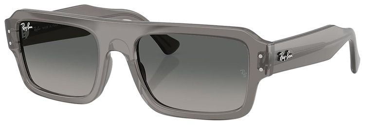 Ray Ban Lukas Bio Based Sunglasses GreyGradient Grey