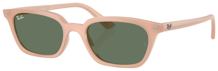 Ray Ban Zaya Bio Based Sunglasses PinkDark Green