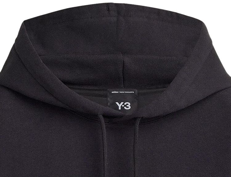 Y 3 Graphic Hoodie Black