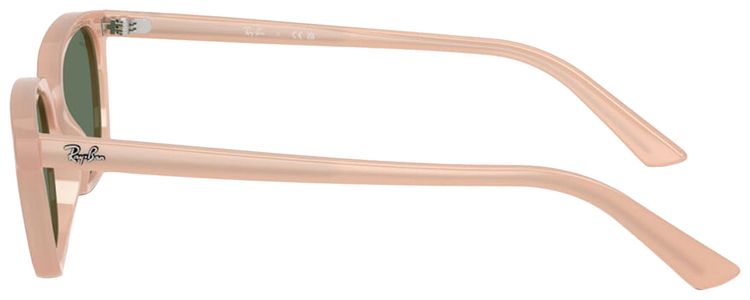 Ray Ban Zaya Bio Based Sunglasses PinkDark Green