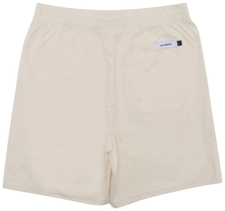 Students Jersey Shorts Cream