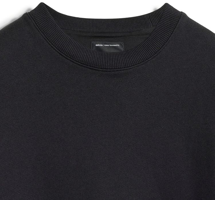 Y 3 Graphic Crew Sweatshirt Black