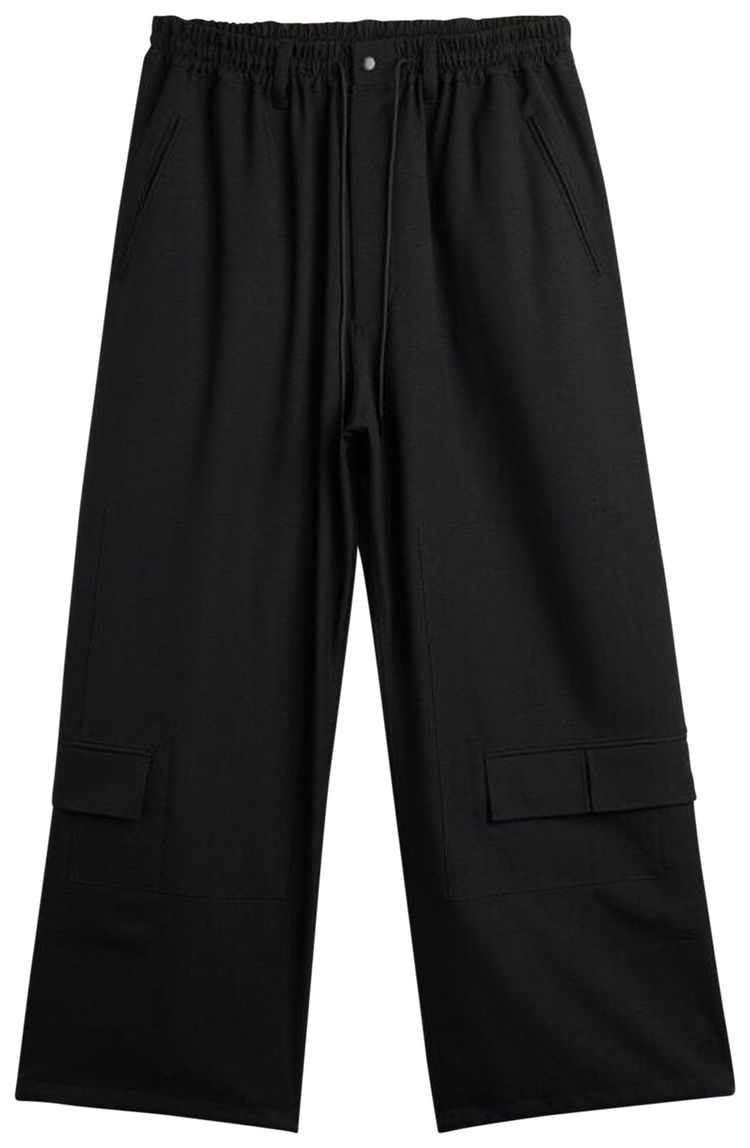 Y 3 Sport Uniform Straight Leg Pants Black