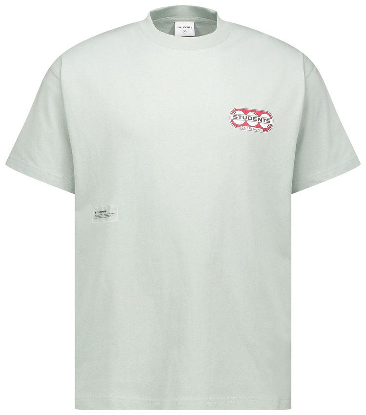 Students Golf Research Short Sleeve T Shirt Moss