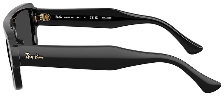 Ray Ban Lukas Bio Based Sunglasses BlackPolar Black