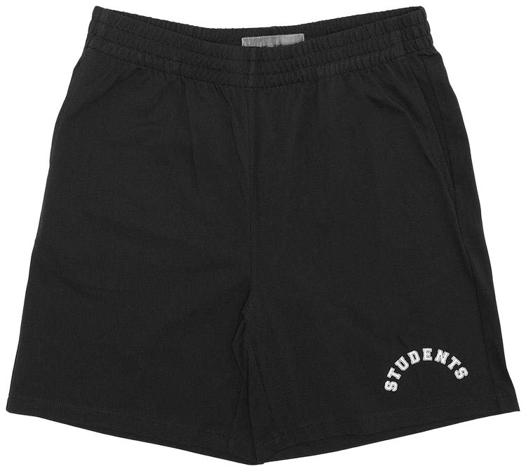 Students Jersey Shorts Black